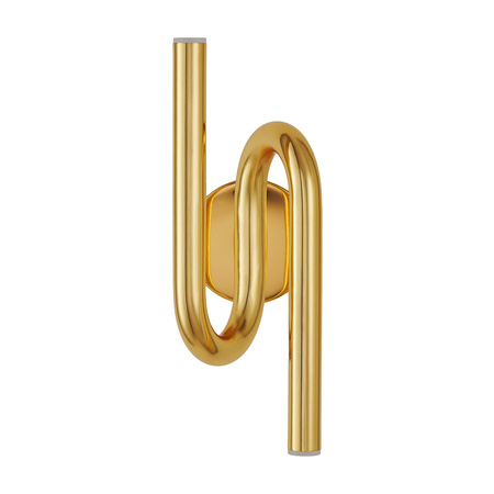 Lampa ścienna MYK LED złota 42 cm