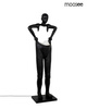 MOOSEE lampa podłogowa HUMAN HOUDINI      czarna