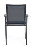 BIZZOTTO krzesło ogrodowe KRION czarne