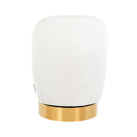 RICHMOND fotel obrotowy BRISTEL WHITE BOUCLÉ