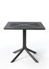 NARDI stół ogrodowy CLIPX 80 czarny