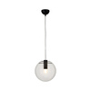 Lampa wisząca TONDA czarna 25 cm