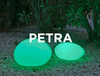 NEW GARDEN lampa ogrodowa PETRA 40 CABLE biała