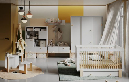 CUBE Szafa 3-drzwiowa z drzwiami przesuwnymi