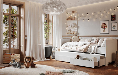 CALMO Łóżko zabudowane 200 x 90