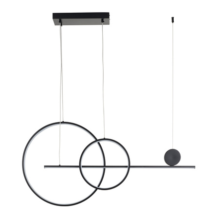 Lampa wisząca NEW AGE LED czarna 120 cm