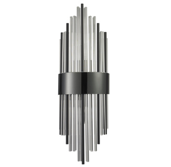 Lampa ścienna DRACO czarna 60 cm