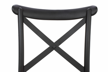 Krzesło COUNTRY czarne - polipropylen