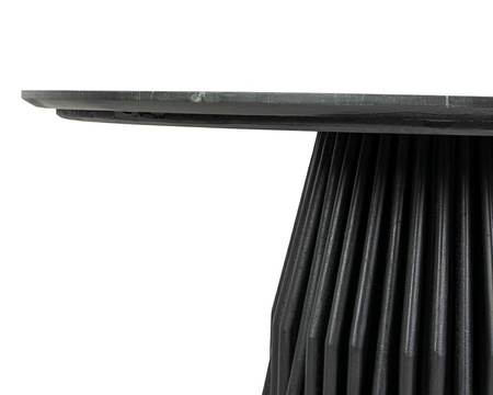 MaMaison stół jadalniany LEVANTE 120 czarny marmur