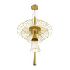 Lampa wisząca SUSSO L złota 60 cm