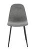 BIZZOTTO krzesło IRELIA czarny / szary