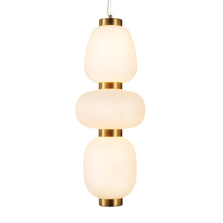 Lampa wisząca BRILLA-3 LED złota 23 cm