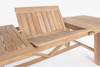 BIZZOTTO stół ogrodowy MARYLAND 220-300   naturalny / rozkładany