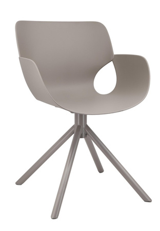 BIZZOTTO krzesło LENNON ARM szare