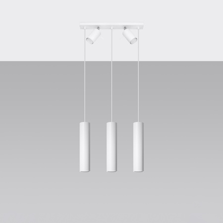 Lampa wisząca RING 3 biały