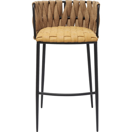 KARE krzesło barowe CHEERIO żółte