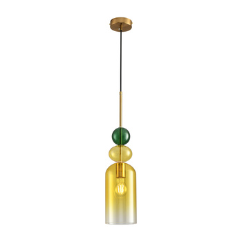 Lampa wisząca PASTELLO YELLOW kolorowa 13 cm