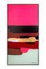 KARE obraz ABSTRACT SHAPES PINK 73x143 cm