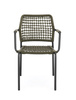 BIZZOTTO krzesło ogrodowe RAJADA zielone