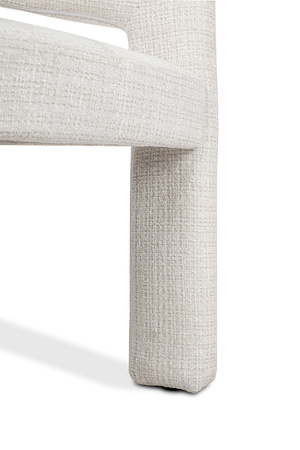 MaMaison krzesło LOGAN białe