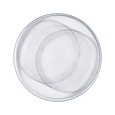 Lampa ścienna CARMELLO LED transparentna złota 13,5 cm