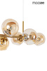MOOSEE lampa wisząca ROMEO GOLD złota / bursztynowa