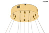 MOOSEE lampa wisząca WAVE 160A złota