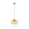 Lampa wisząca FLASH S złota 20 cm