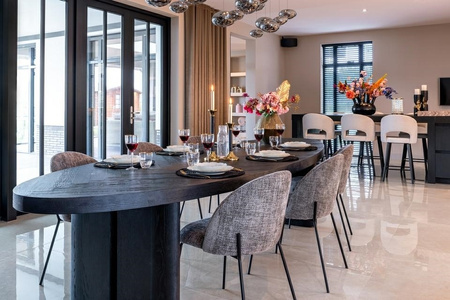 RICHMOND krzesło ALYSSA ciemny szary