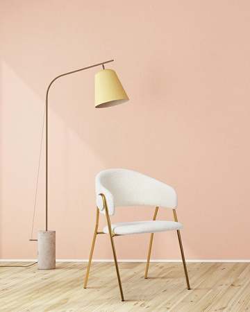 Krzesło VERSO BOUCLE białe - metal