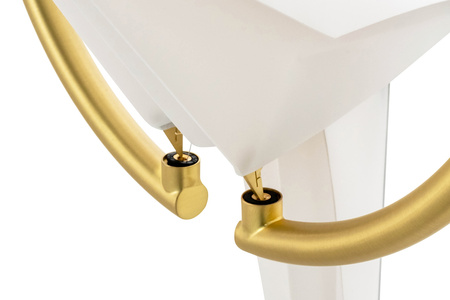 Lampa wisząca LORO 1 CIRCLE złota - LED