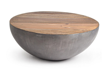 BIZZOTTO stolik kawowy LANCASTER 90 szary