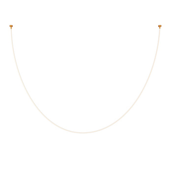 Lampa wisząca SNAKE LED wąż ledowy złota 400 cm