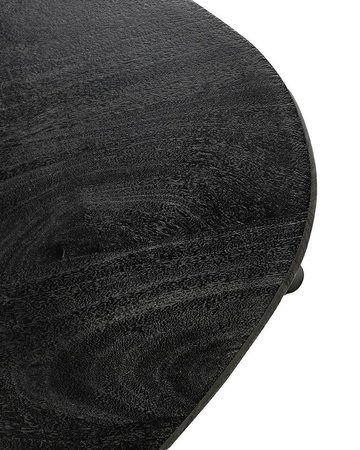 MaMaison stolik kawowy LAMINAR czarny / drewno