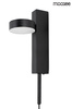 MOOSEE lampa ścienna CLARID BLACK czarna