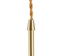 Lampa wisząca JUPITER  złota 30 cm