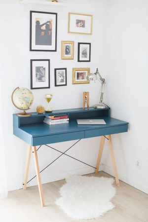 Biurko BASIC z nadstawką HORIZONTAL