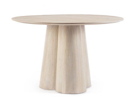 BIZZOTTO stół jadalniany NASSOR 120       beżowy