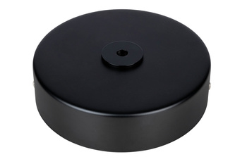 Podsufitka do lampy FI 15cm czarna - metal