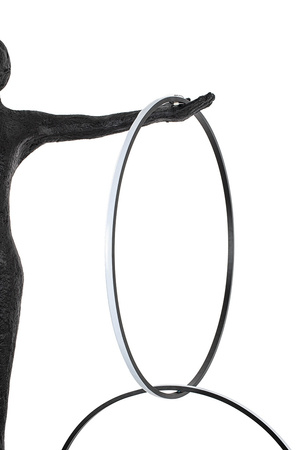 MOOSEE lampa podłogowa HUMAN CIRCULO włókno szklane