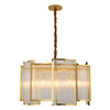 Lampa wisząca IMPERIO złota 80 cm