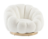 BIZZOTTO fotel obrotowy FLOREL biały