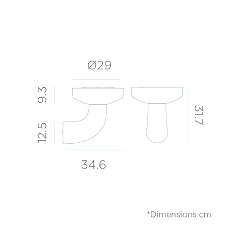 NEW GARDEN lampa ścienna PAQUITA WALL SOLAR