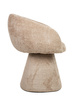 MaMaison krzesło obrotowe PEDRA beżowe