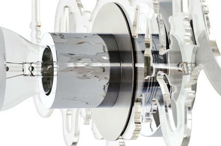 MOOSEE lampa ścienna ICE 3D transparentna