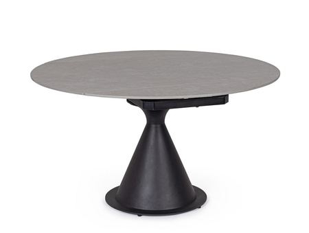 BIZZOTTO stół ogrodowy JONNI 85-135       czarny / rozkładany