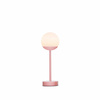 NEW GARDEN lampa stołowa NORAI SLIM 35 BATTERY rose gold