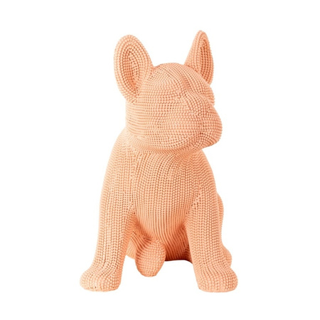 RICHMOND dekoracja DOG BUL różowa