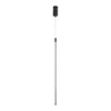 Lampa wisząca SPARO M LED czarna 80 cm