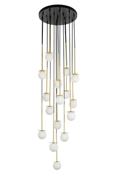 MOOSEE lampa wisząca CANNON DISC 16       złota